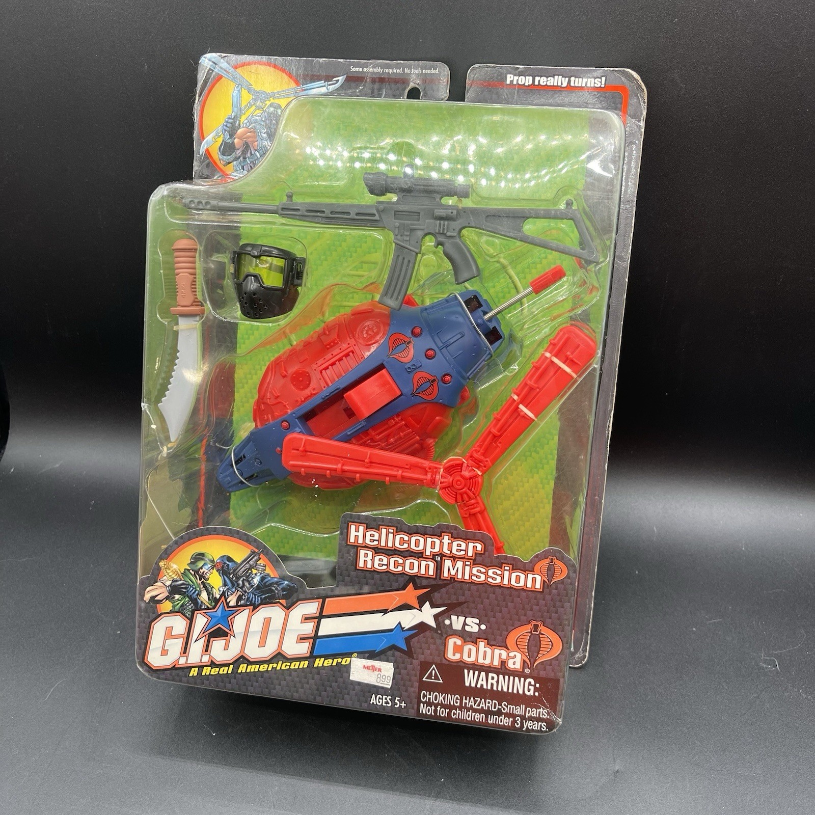 GI Joe vs Cobra Helicopter Recon Mission 2002 Hasbro New Sealed GI Joe vs Cobra Helicopter Recon Mission 2002 Hasbro New Sealed