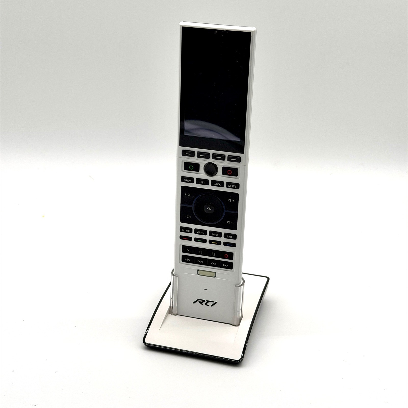 RTI T3x Wireless Touchscreen Remote Control System with Charging Cradle White RTI T3x Wireless Touchscreen Remote Control System with Charging Cradle White