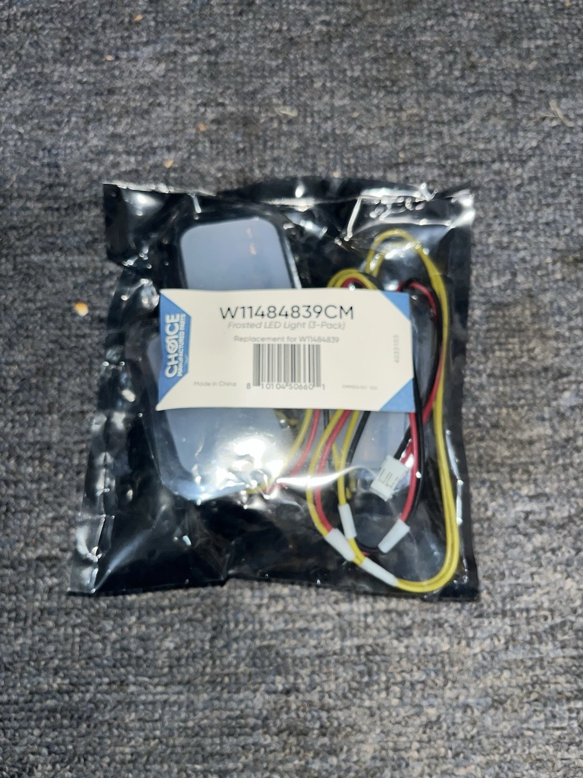 CMP W11484839 Refrigerator Frosted LED Light 3 Pre Wired Module for Whirlpool CMP W11484839 Refrigerator Frosted LED Light 3 Pre Wired Module for Whirlpool