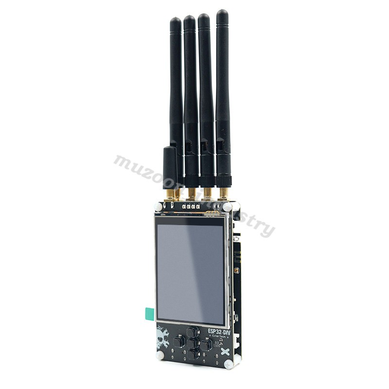 ESP32-DIV V2.0 NRF24 Chip ESP32 Development Board Handheld Analysis Long Antenna