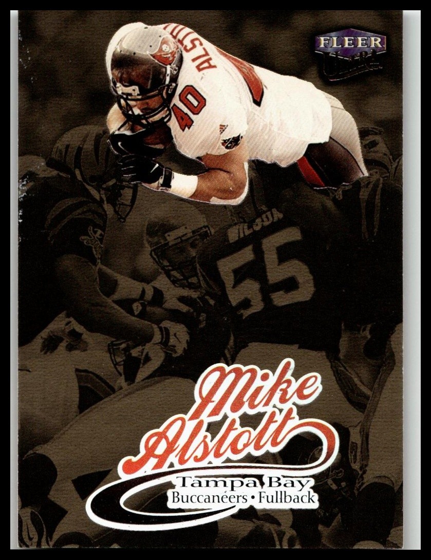1999 Ultra #196G Mike Alstott Gold Medallion 1999 Ultra #196G Mike Alstott Gold Medallion