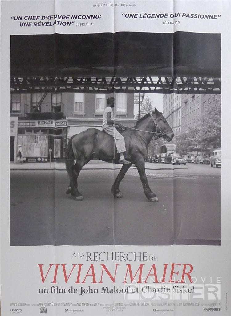 FINDING VIVIAN MAIER - RARE STYLE D - PHOTOGRAPHY - DOCUMENTARY FRENCH POSTER