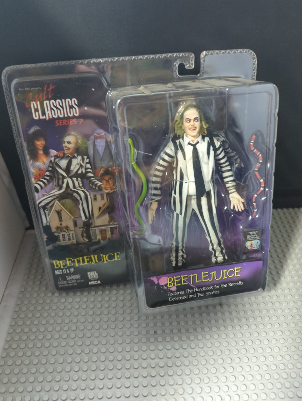 NECA Cult Classics Series 7: Beetlejuice Action Figure NEW AND SEALED NECA Cult Classics Series 7: Beetlejuice Action Figure NEW AND SEALED