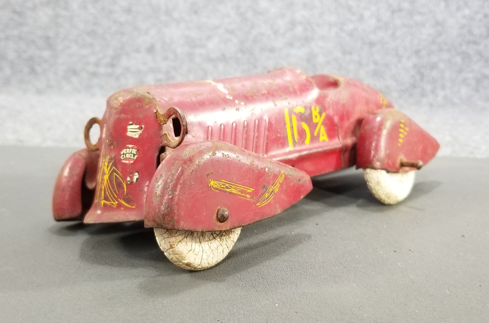 Wyandotte Boat Tail Streamlined Roadster Racer 8-3/4 Wyandotte Boat Tail Streamlined Roadster Racer 8-3/4