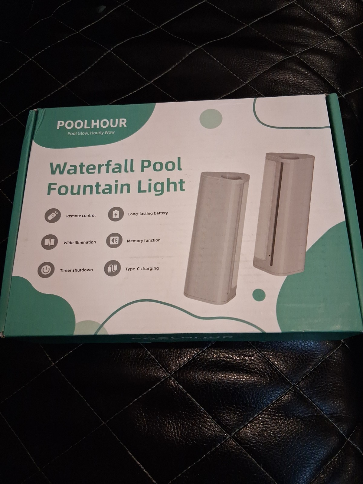 Poolhour Waterfall Pool Fountain Light Poolhour Waterfall Pool Fountain Light