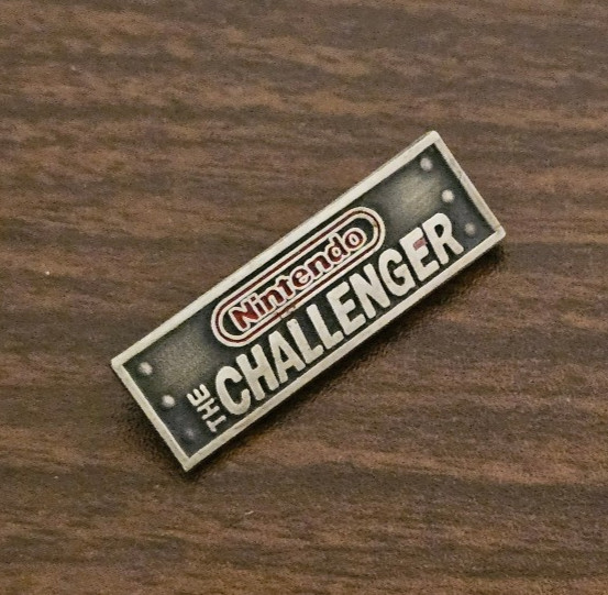 RARE 1993 Tournament Tour The Challenger Nintendo licensed promo pin snes nes gb RARE 1993 Tournament Tour The Challenger Nintendo licensed promo pin snes nes gb