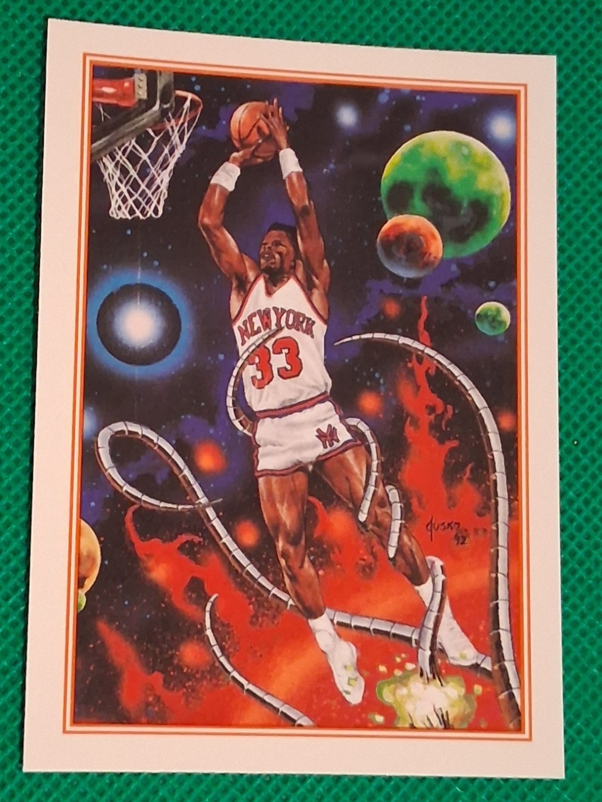Patrick Ewing 1993-94 SKYBOX NBA HOOPS PATRICKMAN insert Patrick Ewing 1993-94 SKYBOX NBA HOOPS PATRICKMAN insert