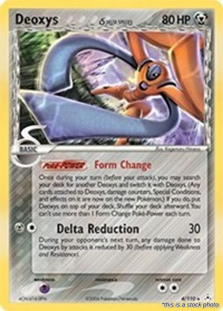 Deoxys (Delta Species - Defense Forme) [HP - 4/110] Holofoil MP