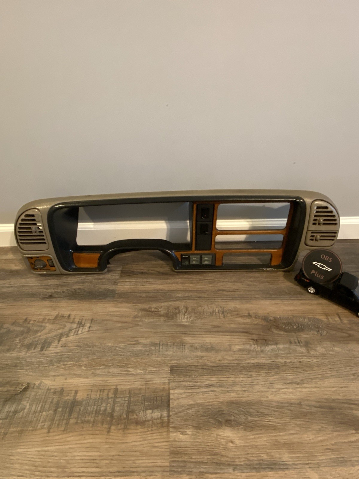 95-99 Chevy/gmc Obs Dash Cluster Trim Bezel “tan Color” 🚂custom 95-99 Chevy/gmc Obs Dash Cluster Trim Bezel “tan Color” 🚂custom