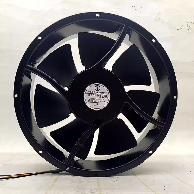 1PCS DF25489B24H 25489 DC24V 4.50A 25CM 3-wire cooling fan