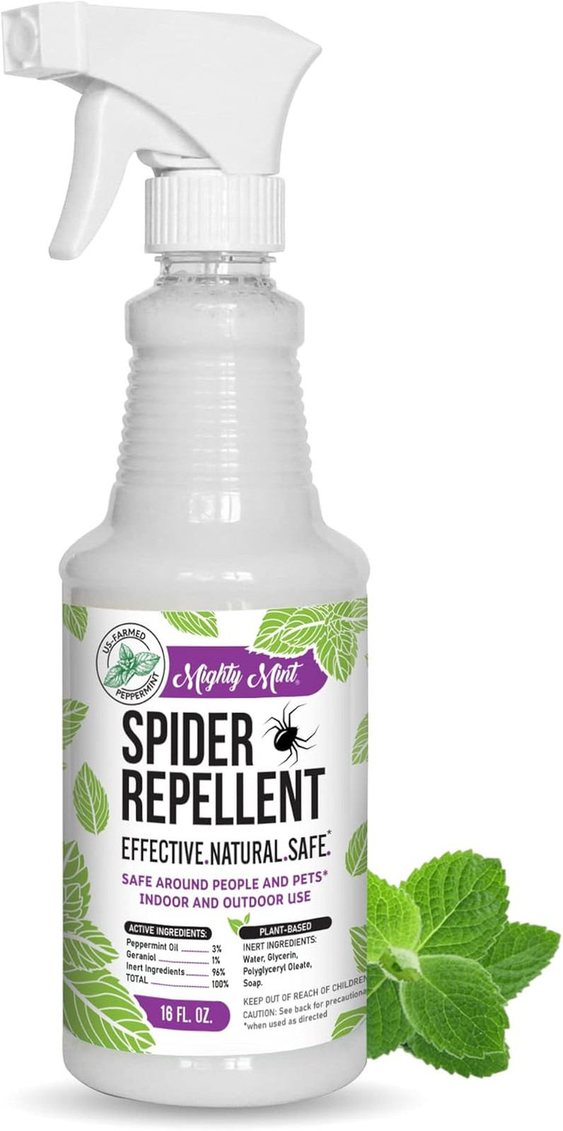 Mighty Mint Peppermint Oil Spider Repellent Spray – Indoor & Outdoor Bug Control Mighty Mint Peppermint Oil Spider Repellent Spray – Indoor & Outdoor Bug Control