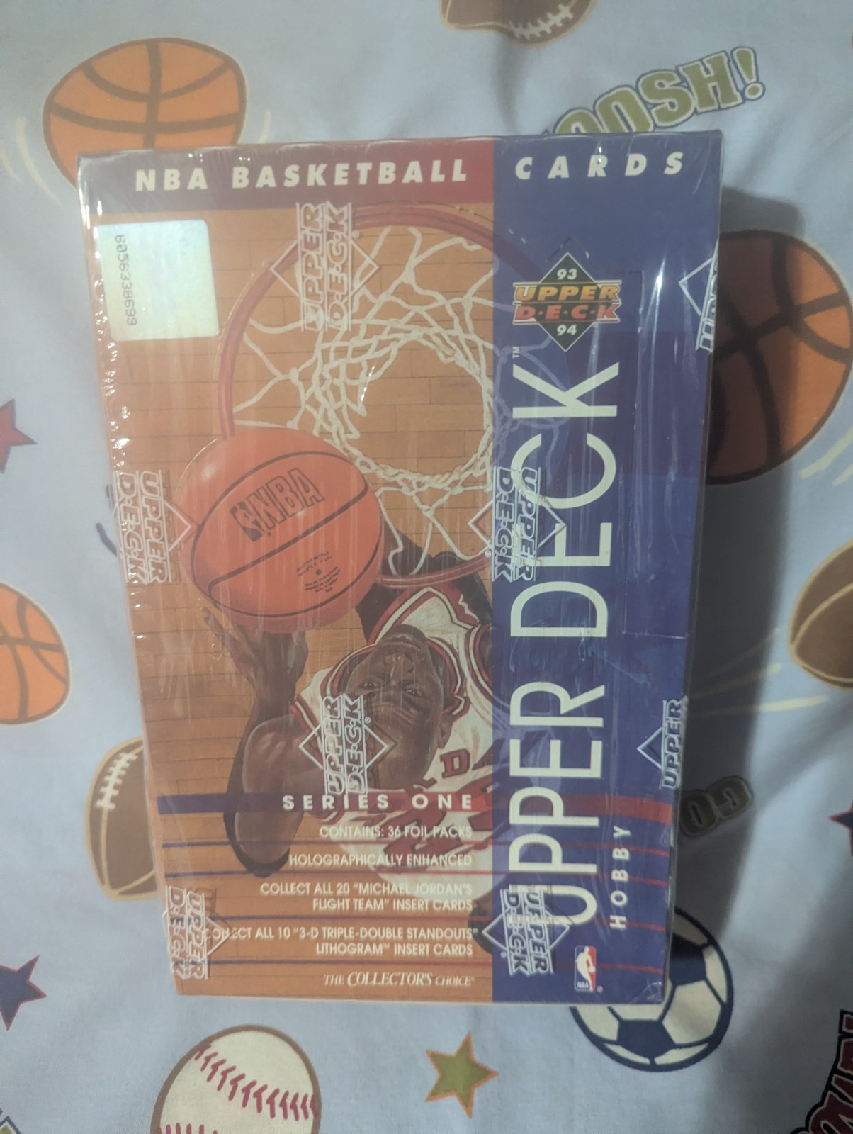 1993-94 Upper Deck Basketball Series 1 Factory Sealed Hobby Box (SOLD 9)