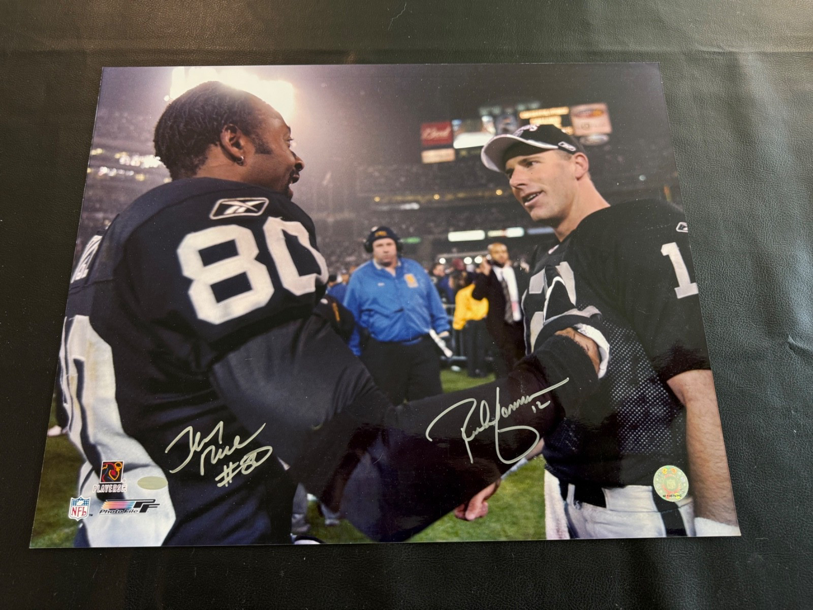 Jerry Rice & Rich Gannon AFC Champs Auto 16x20 Photo Steiner Oakland Raiders Jerry Rice & Rich Gannon AFC Champs Auto 16x20 Photo Steiner Oakland Raiders