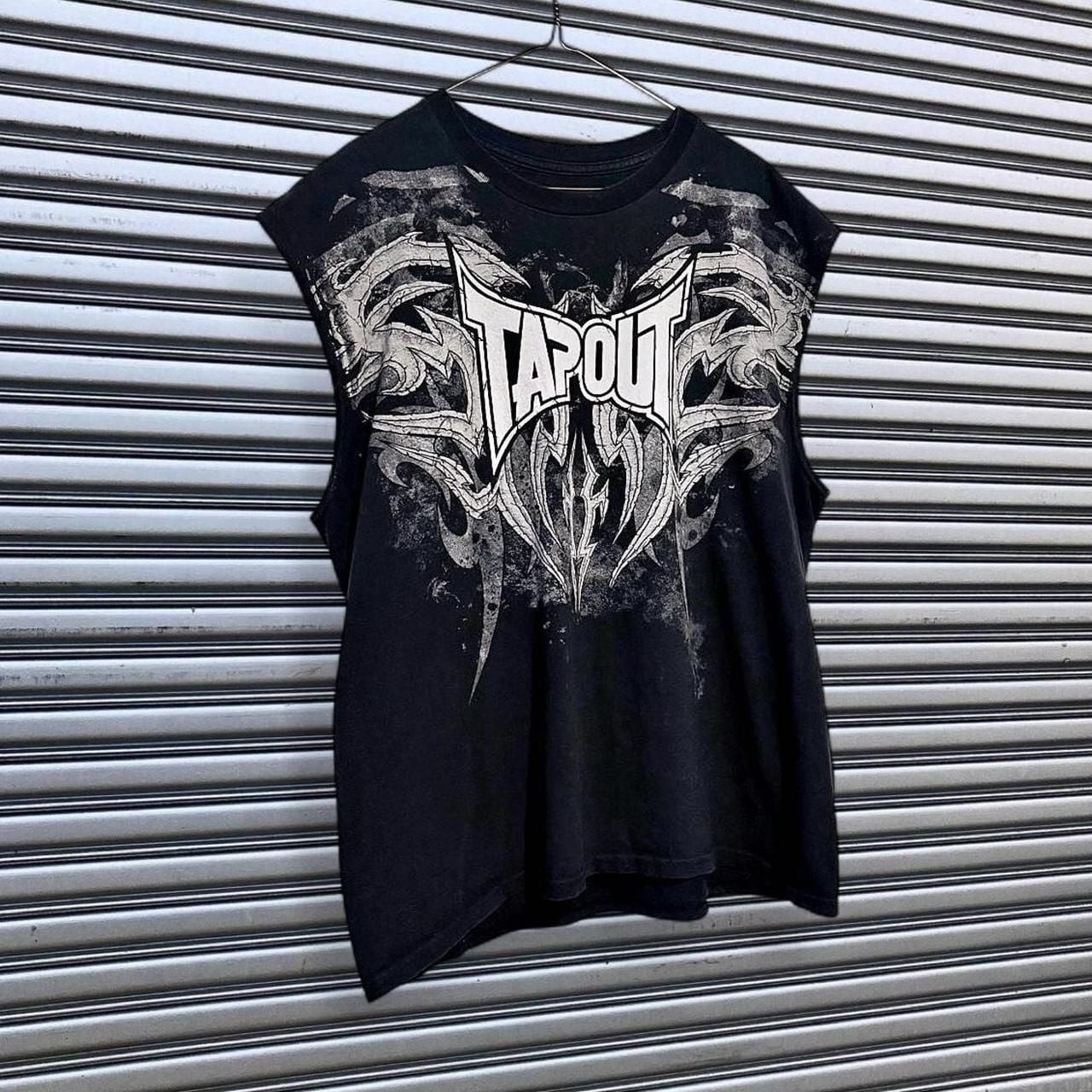 RARE Vintage 2000s Y2K Tapout Graphic Tank Top Mens XL Affliction Tribal Cyber RARE Vintage 2000s Y2K Tapout Graphic Tank Top Mens XL Affliction Tribal Cyber