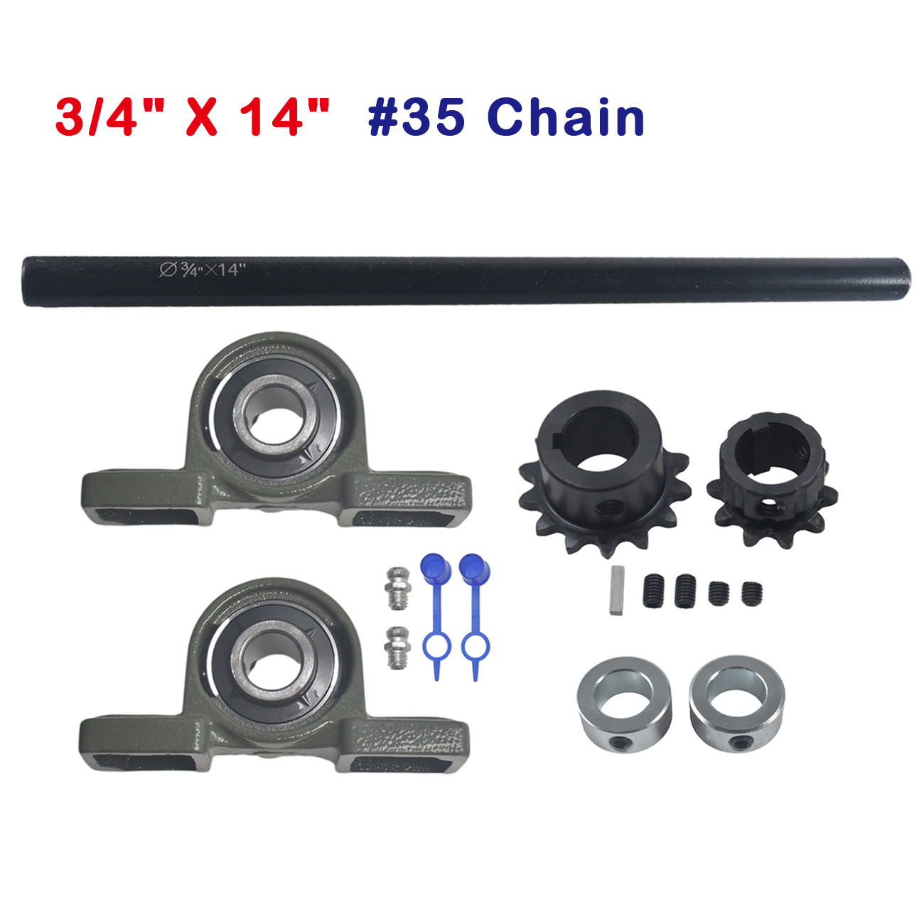 Complete Jackshaft Kit 3/4\ Complete Jackshaft Kit 3/4\