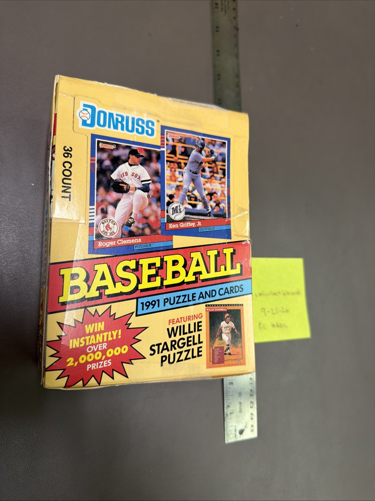Donruss 1991 Series 1 Baseball Puzzle and Cards Set 36 Count Donruss 1991 Series 1 Baseball Puzzle and Cards Set 36 Count