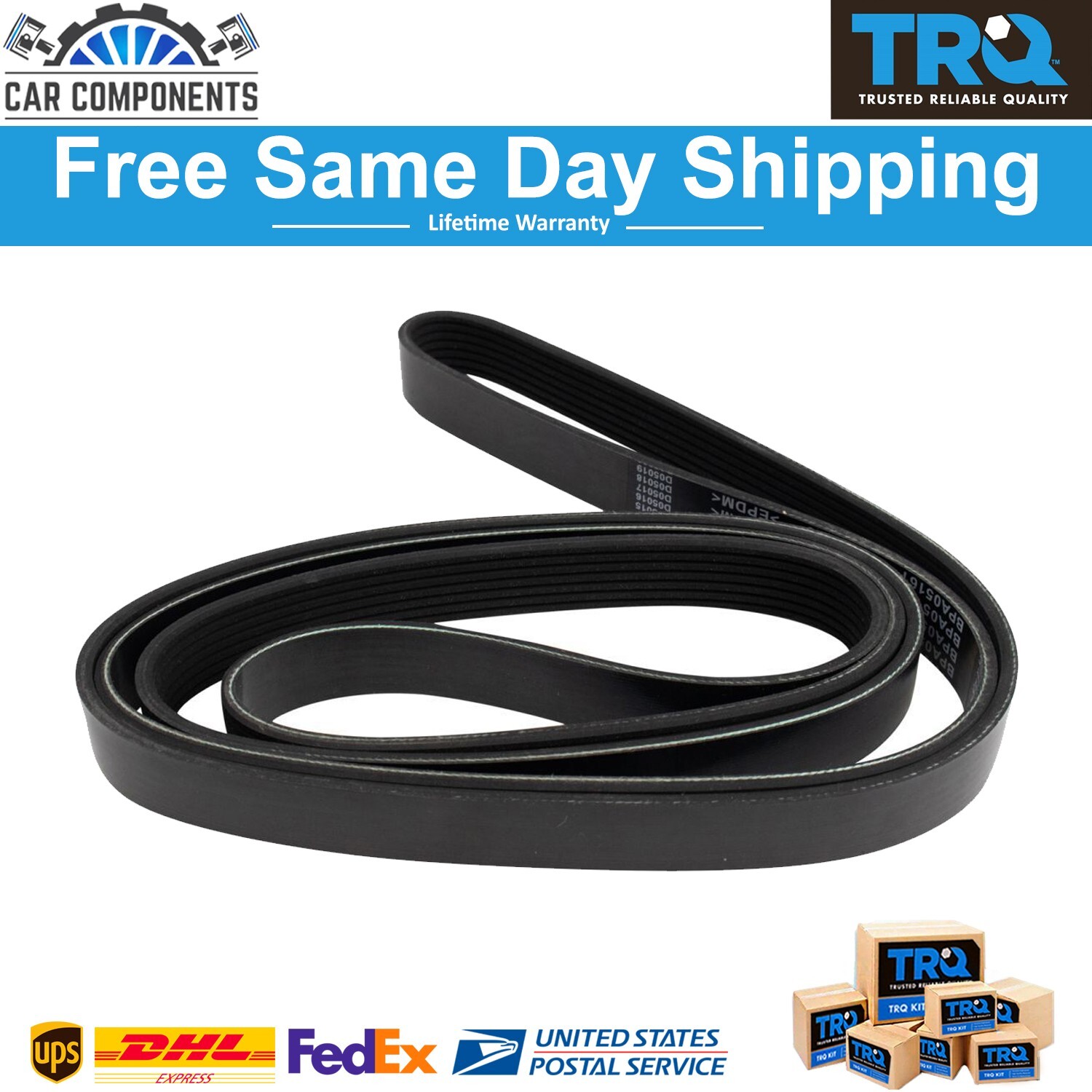 TRQ New Serpentine Belt Fits For 1992-2003 Dodge Dakota Durango Ram