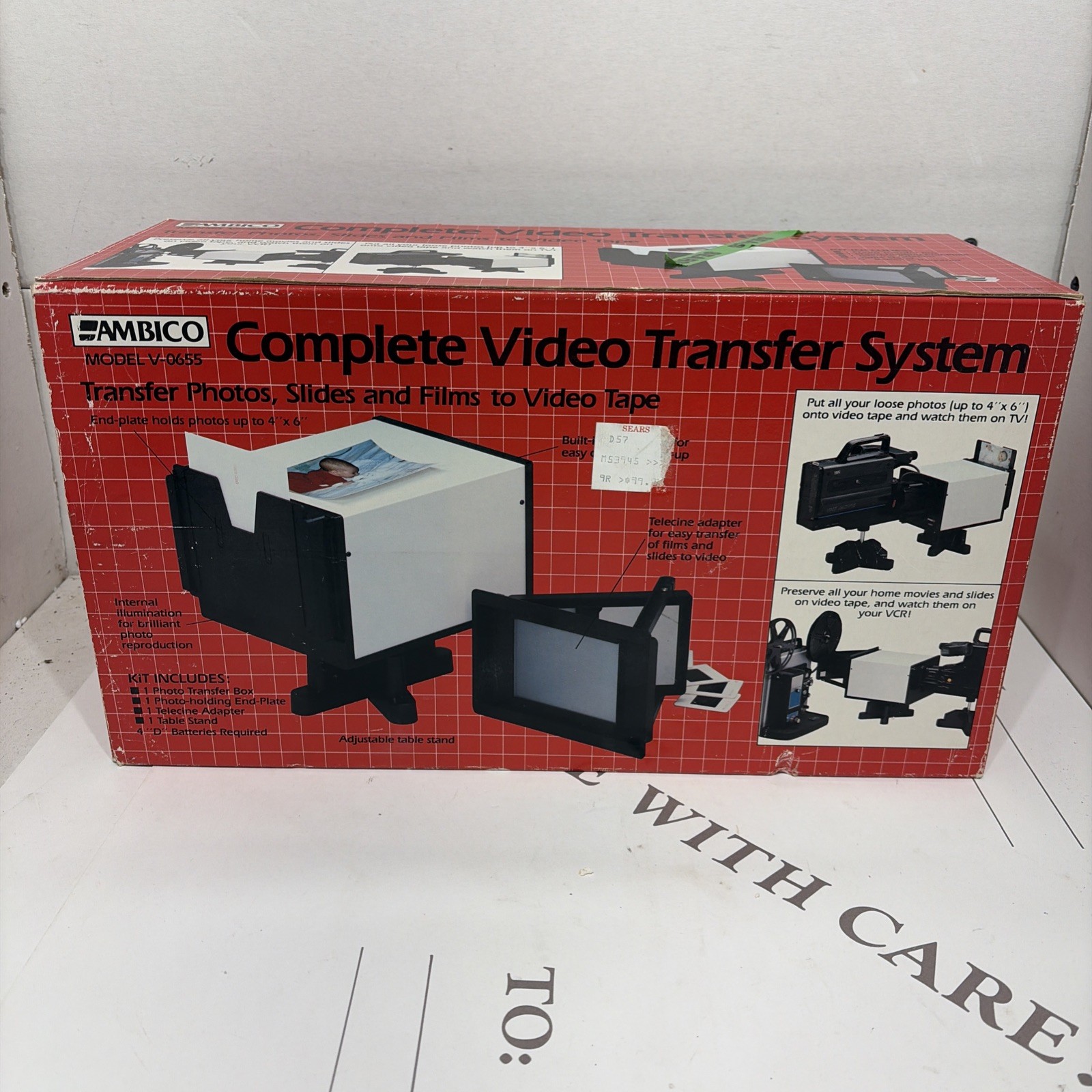 Brand New Ambico Complete Video Transfer System Model V-0655 Sealed Brand New Ambico Complete Video Transfer System Model V-0655 Sealed