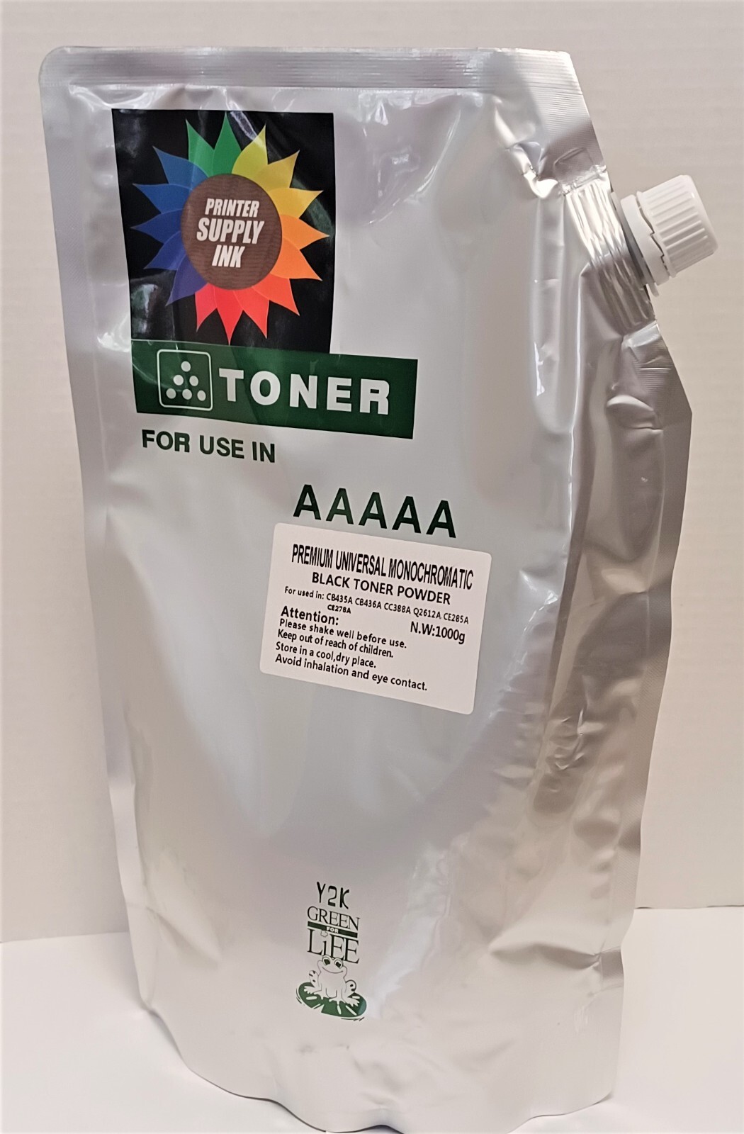 Bulk Powder Toner Refill Laserjet for Monocromatic UNIVERSAL HP Canon 1kg