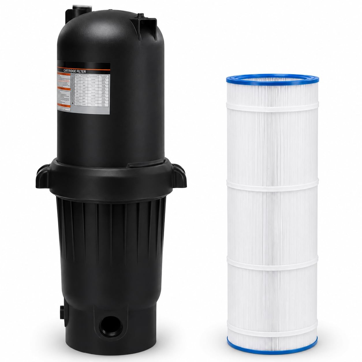 XtremepowerUS 200 sq ft Pool Cartridge Filter for 72000 Gal XtremepowerUS 200 sq ft Pool Cartridge Filter for 72000 Gal