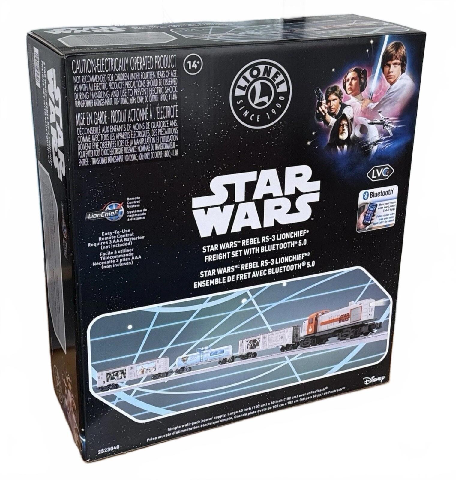 Lionel Star Wars Rebel RS-3 LionChief O Gauge Electric Train Set 2523040 NEW Lionel Star Wars Rebel RS-3 LionChief O Gauge Electric Train Set 2523040 NEW
