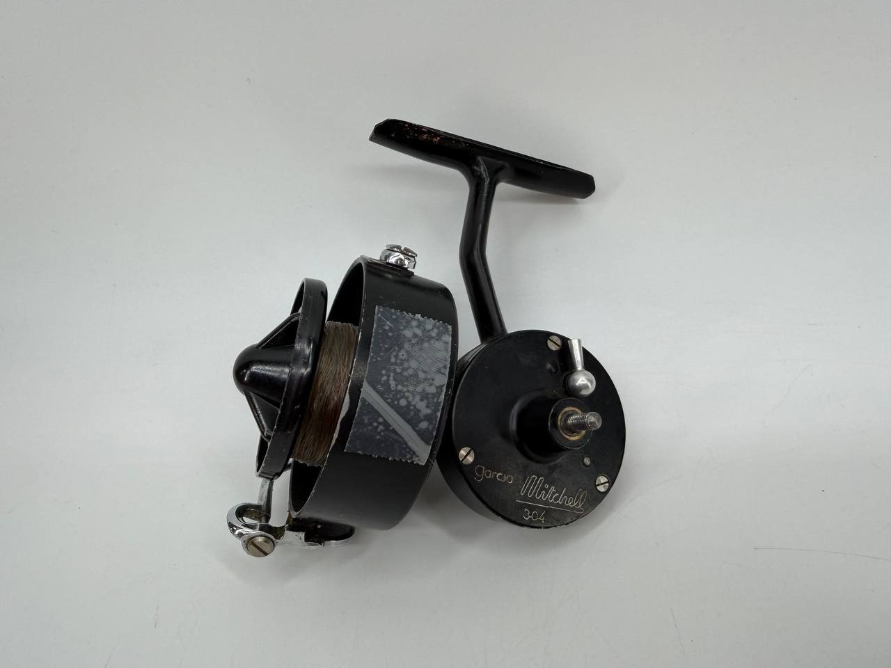 Vintage Garcia Mitchell 304 Spinning Fishing Reel France Missing Handle Vintage Garcia Mitchell 304 Spinning Fishing Reel France Missing Handle