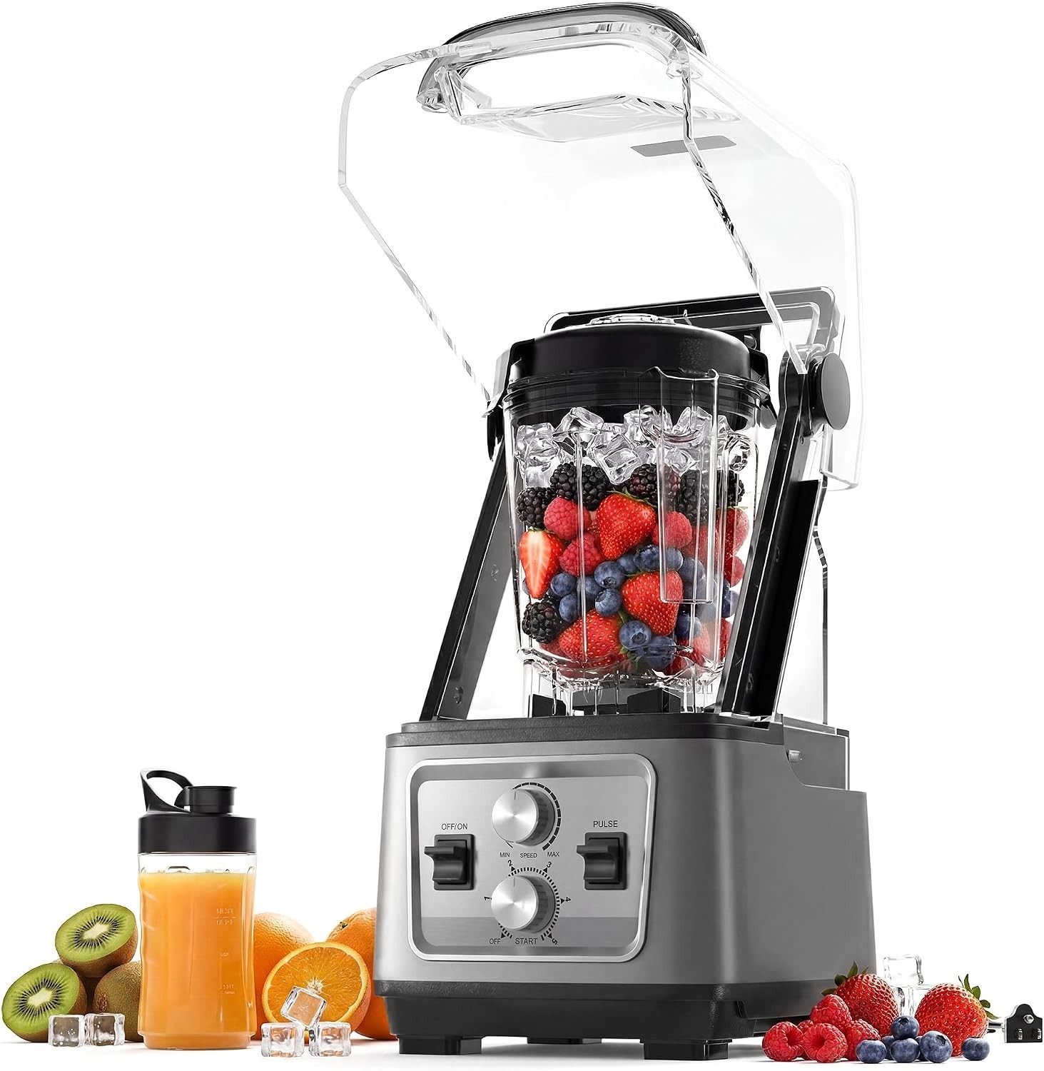 Garvee 68 oz Commercial Blender, Countertop Blender with 9 Speed Garvee 68 oz Commercial Blender, Countertop Blender with 9 Speed