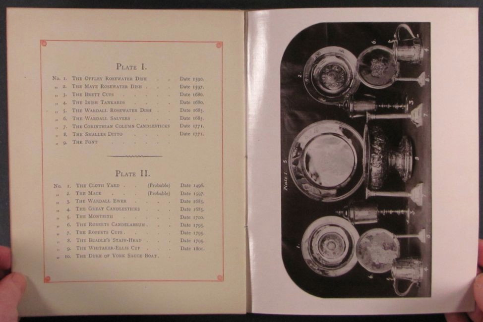 1892 Antique Silver Catalog London Merchant Tailor Company with Real Photos