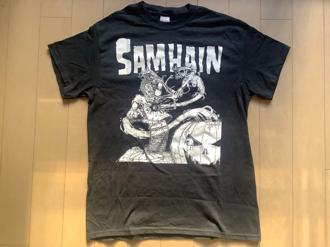 Remake Samhain band 90s Retro style Black T shirt Unisex tee NH25354