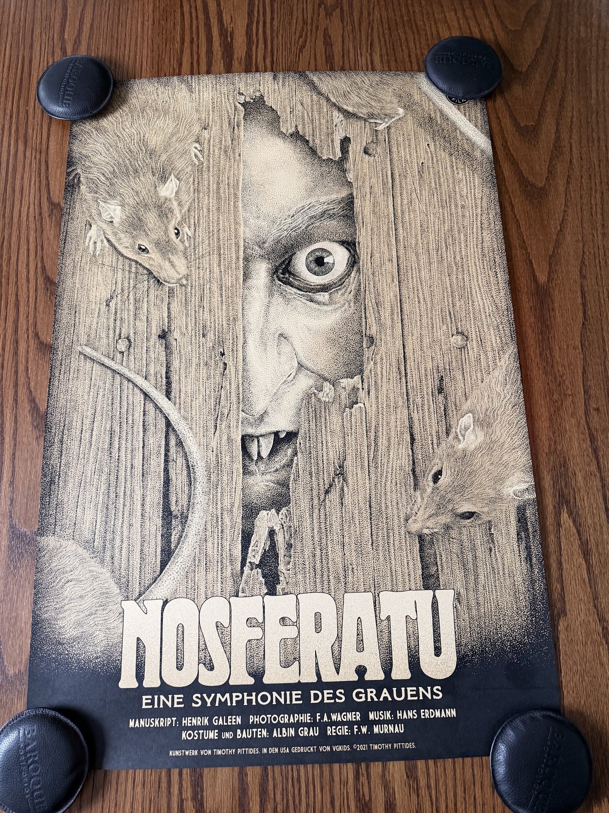 Nosferatu Variant Mondo 20x30 Poster Timothy Pittides Limited Edition Print