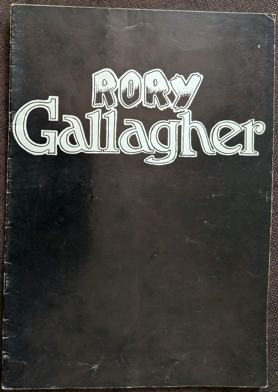 RORY GALLAGHER - Vintage 1974 UK Tour Programme. RORY GALLAGHER - Vintage 1974 UK Tour Programme.