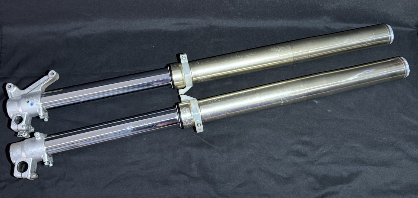 1999 96-00 RM125 RM250 OEM SHOWA ACTION FRONT SUSPENSION FORKS SHOCKS DUMPER