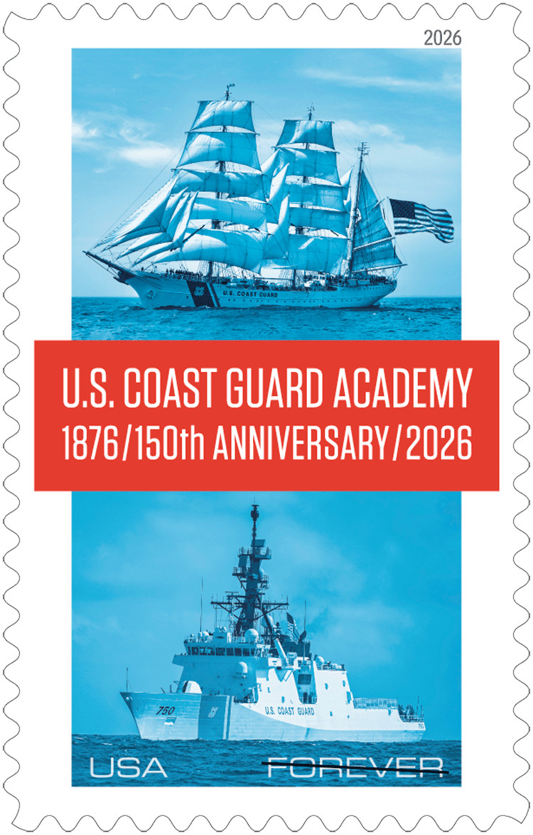 *NEW* 2026 U.S. Coast Guard Academy (Single) 2026 Mint NH * (After 9/12/26) *