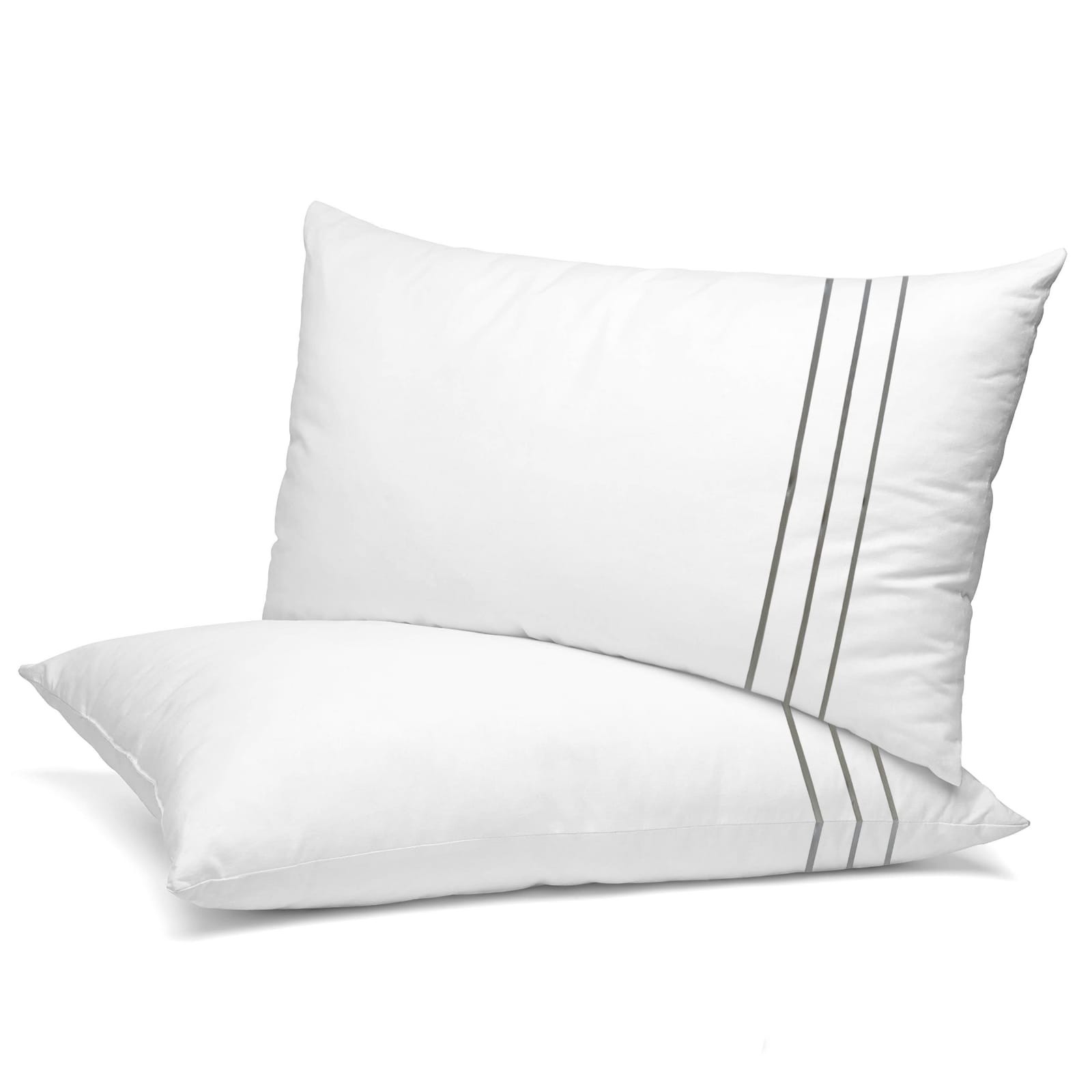 100% Cotton Pillow Case Standard Queen King Size 2/4 Pack OEKO-TEX Certified