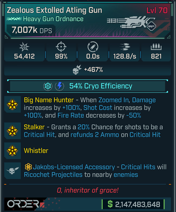 BL4 Borderlands 4 • LEVEL 70 MODDED GEAR • Gun Shield Class Mod Ord Enh PC PS XB