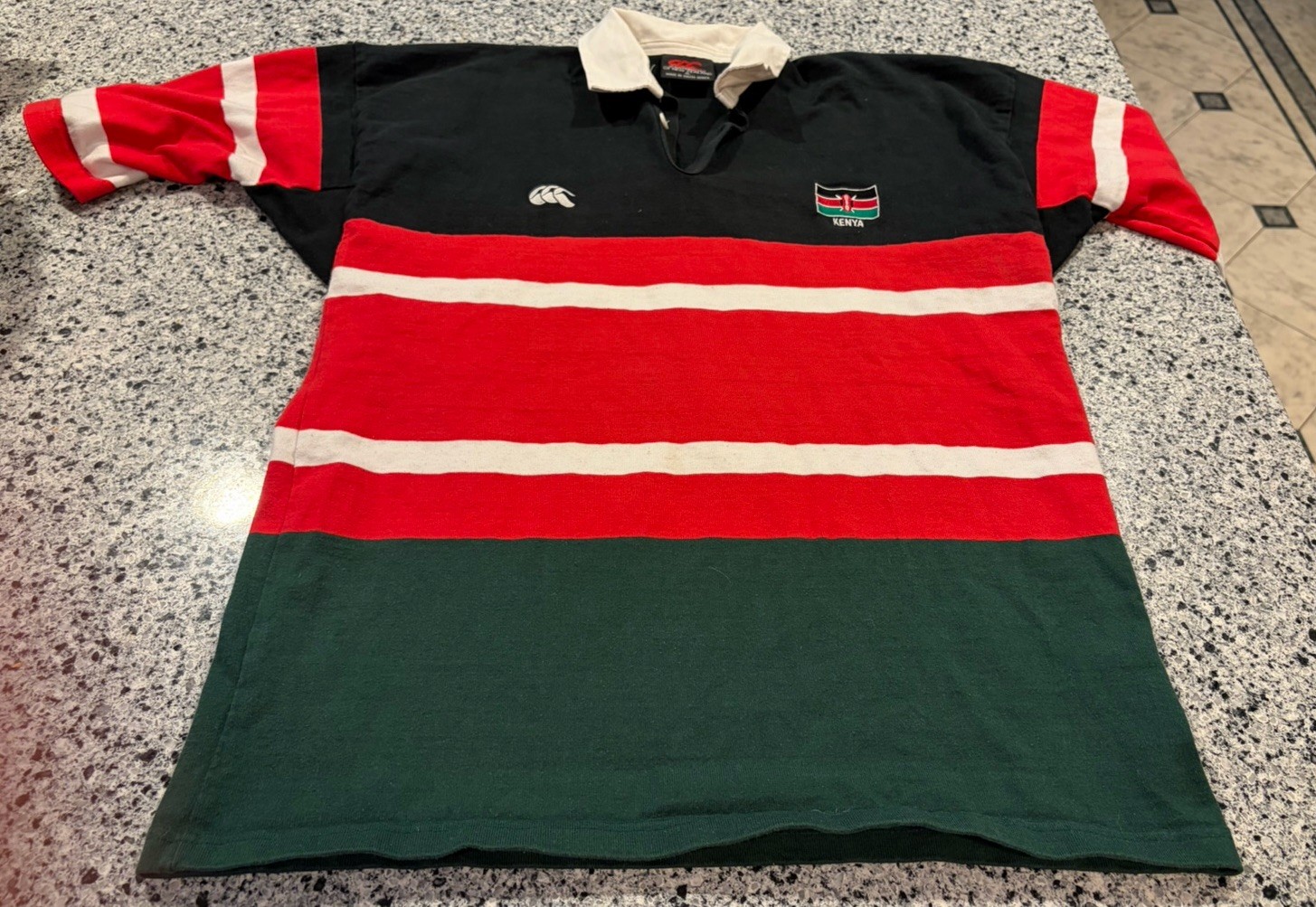 Vintage Kenya Canterbury of New Zealand Rugby Jersey 1998 Shirt XL Vintage Kenya Canterbury of New Zealand Rugby Jersey 1998 Shirt XL