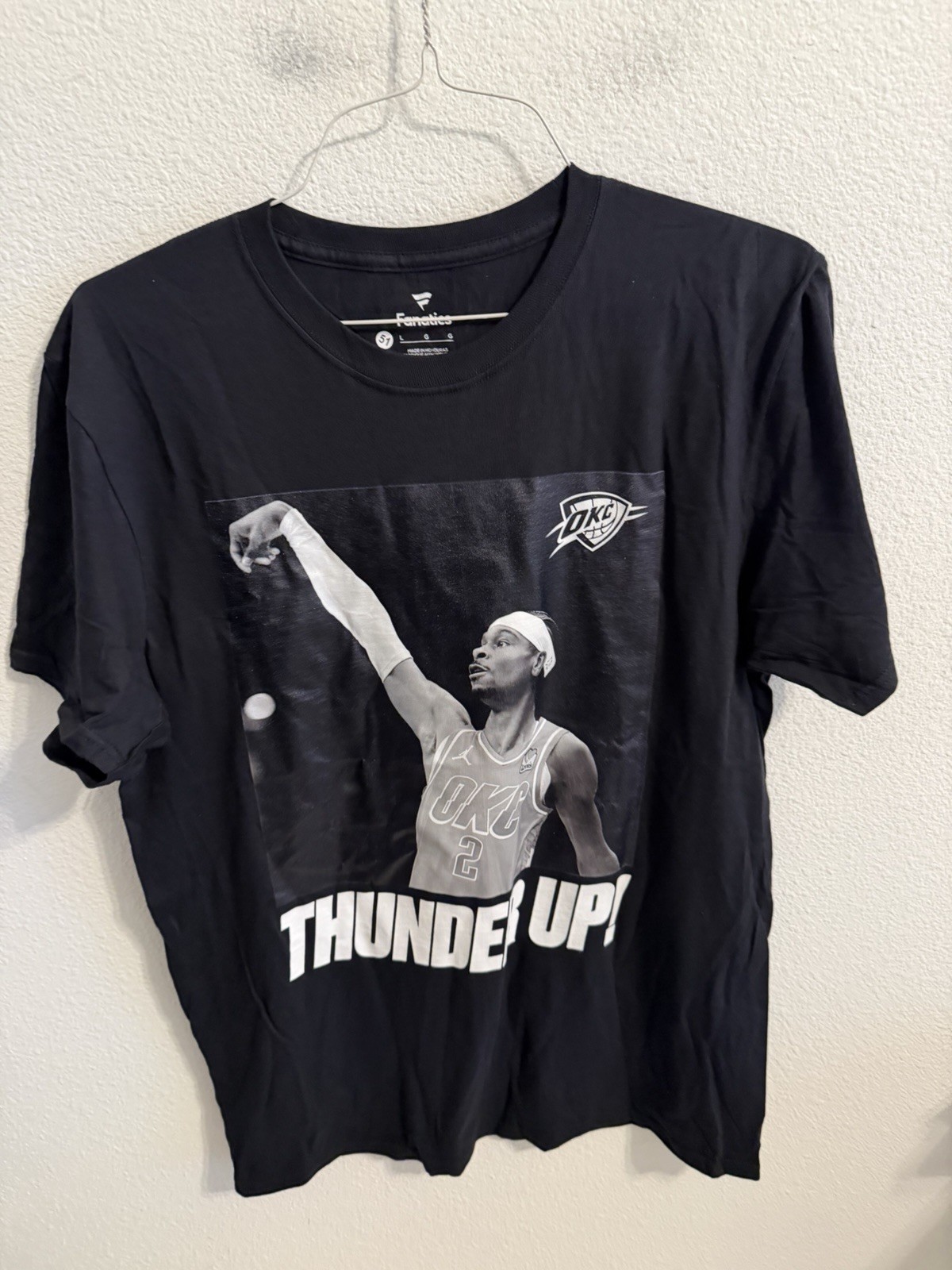 Fanatics The Tee Oklahoma City Thunder NBA Black \ Fanatics The Tee Oklahoma City Thunder NBA Black \