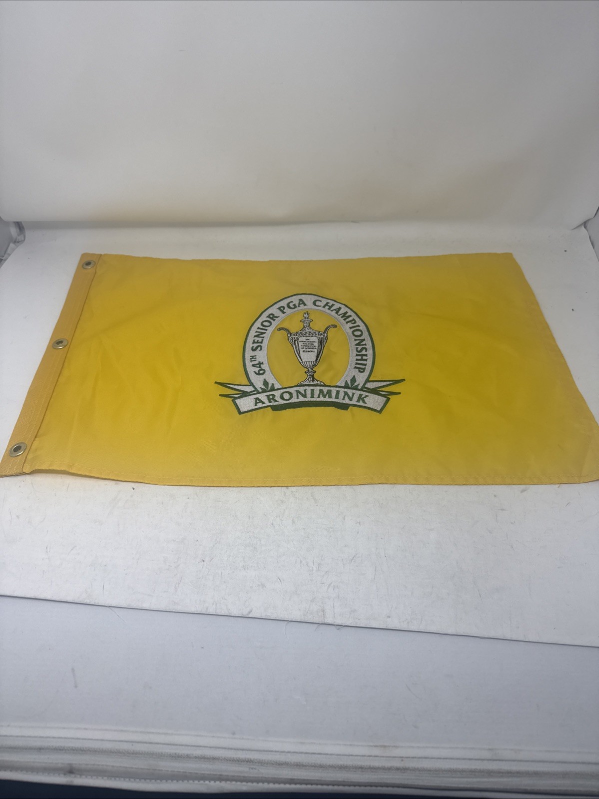 2003 Senior PGA Championship pin flag Aronimink Golf Club John Jacobs open ryder 2003 Senior PGA Championship pin flag Aronimink Golf Club John Jacobs open ryder