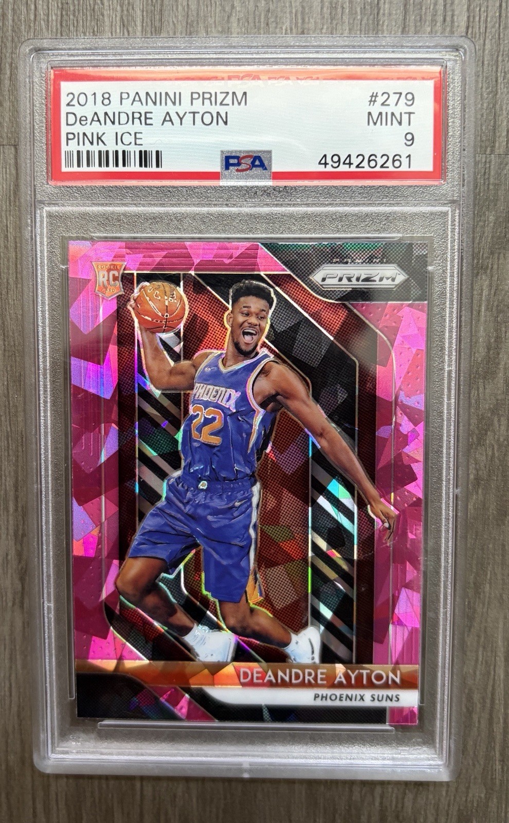 2018-19 Panini Prizm - DeAndre Ayton #279 Pink Ice Prizm (RC) 2018-19 Panini Prizm - DeAndre Ayton #279 Pink Ice Prizm (RC)