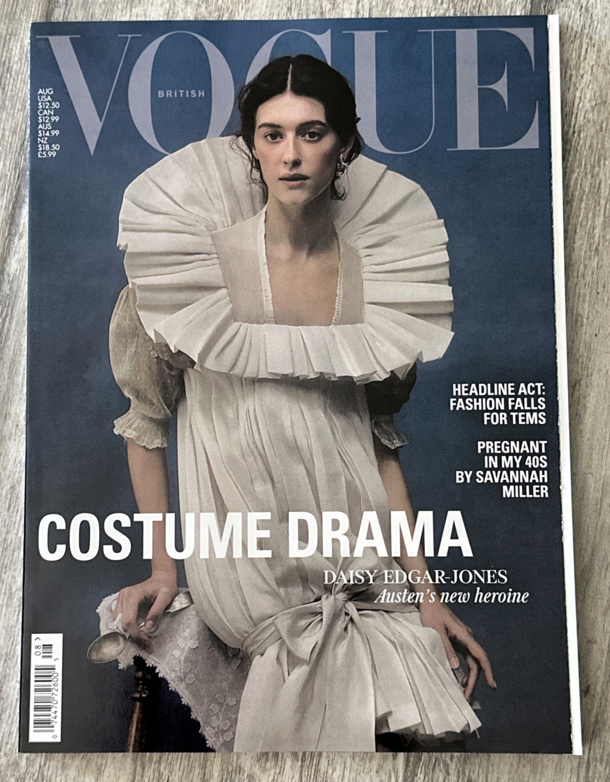 Vogue British Magazine August 2026 Costume Drama Vogue British Magazine August 2026 Costume Drama