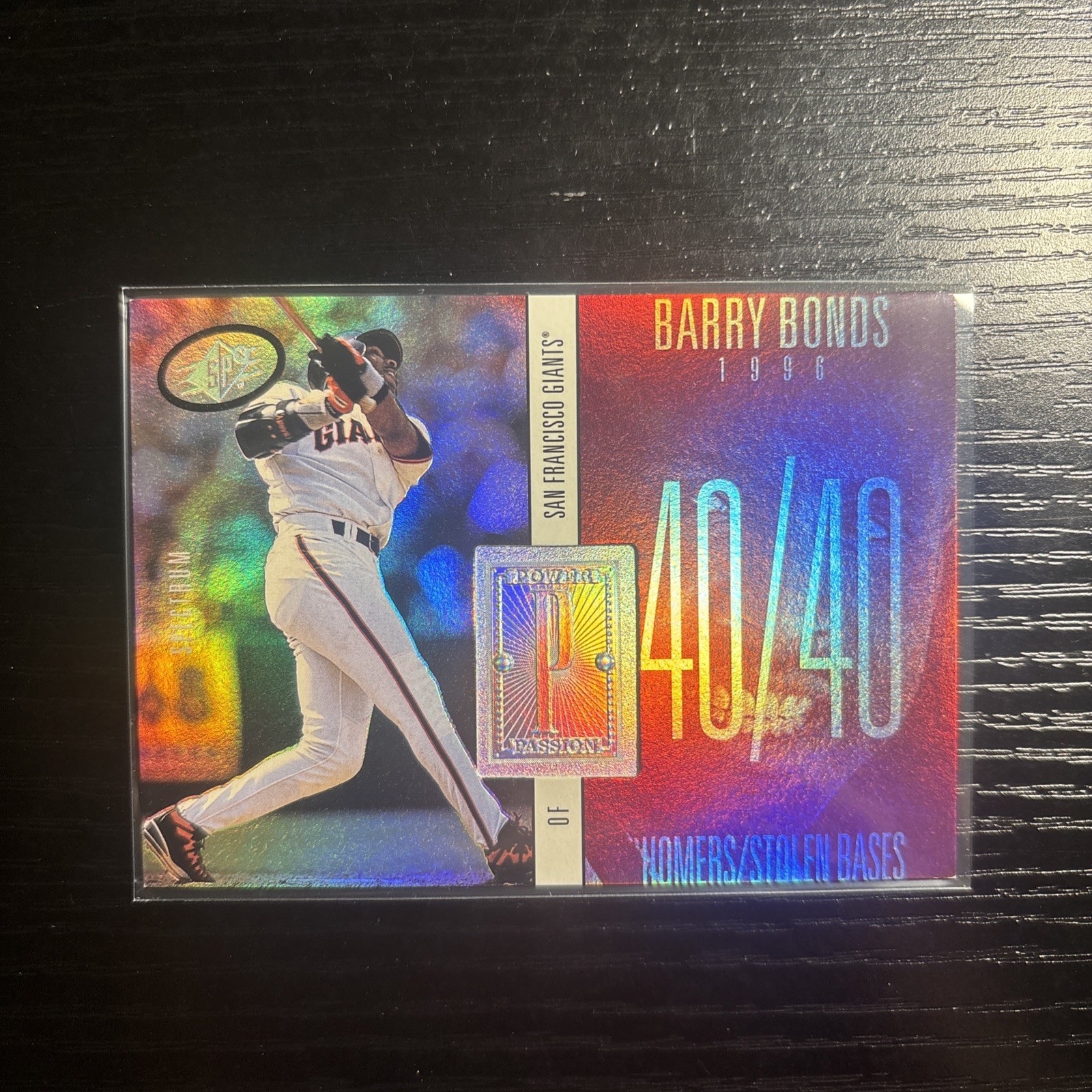 1998 SPx Finite #233 Barry Bonds Spectrum #/1750 - Giants 1998 SPx Finite #233 Barry Bonds Spectrum #/1750 - Giants