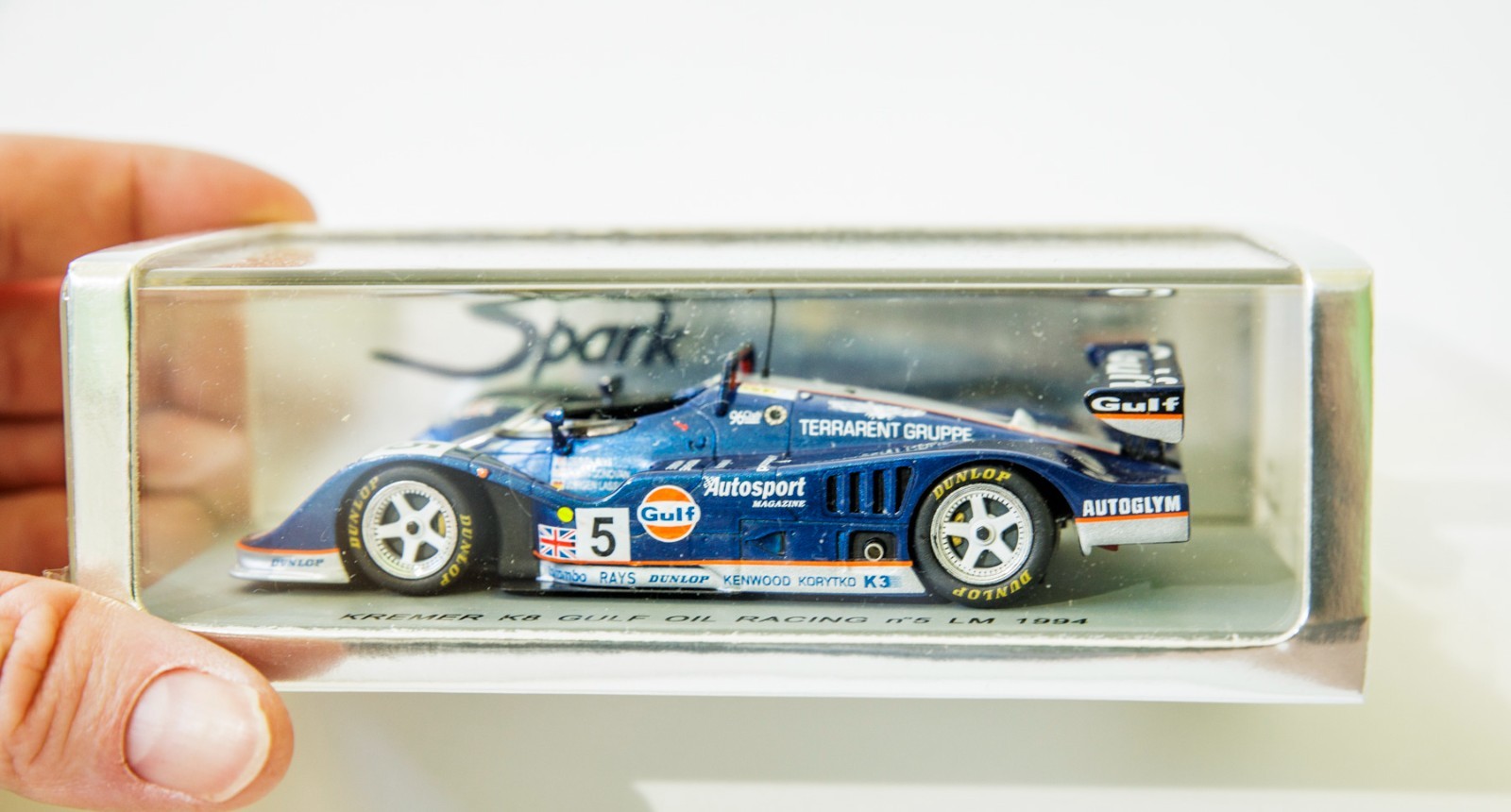 C7 1:43 SPARK S0329 KREMER K8 GULF OIL RACING #5 LM LE MANS 1994 BELL LASSIG NIB C7 1:43 SPARK S0329 KREMER K8 GULF OIL RACING #5 LM LE MANS 1994 BELL LASSIG NIB