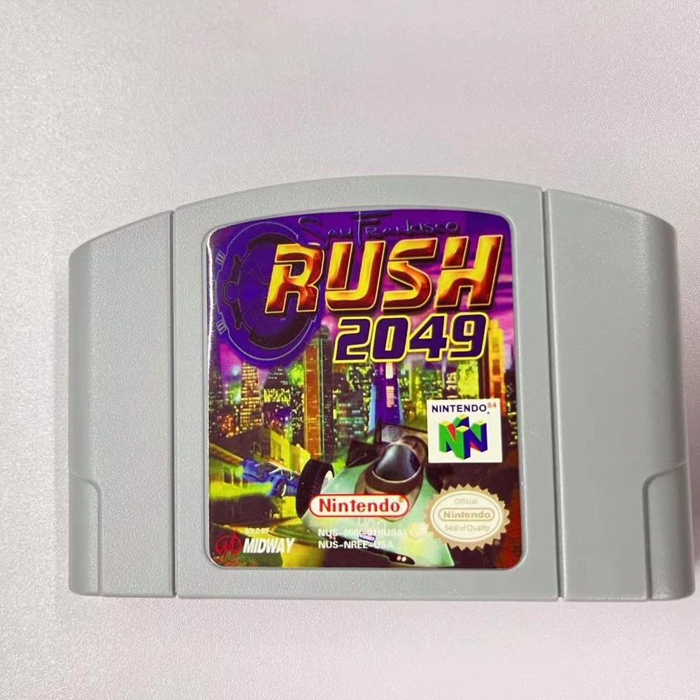 San Francisco Rush 2049 - Nintendo 64 (N64) Limited release Complete set