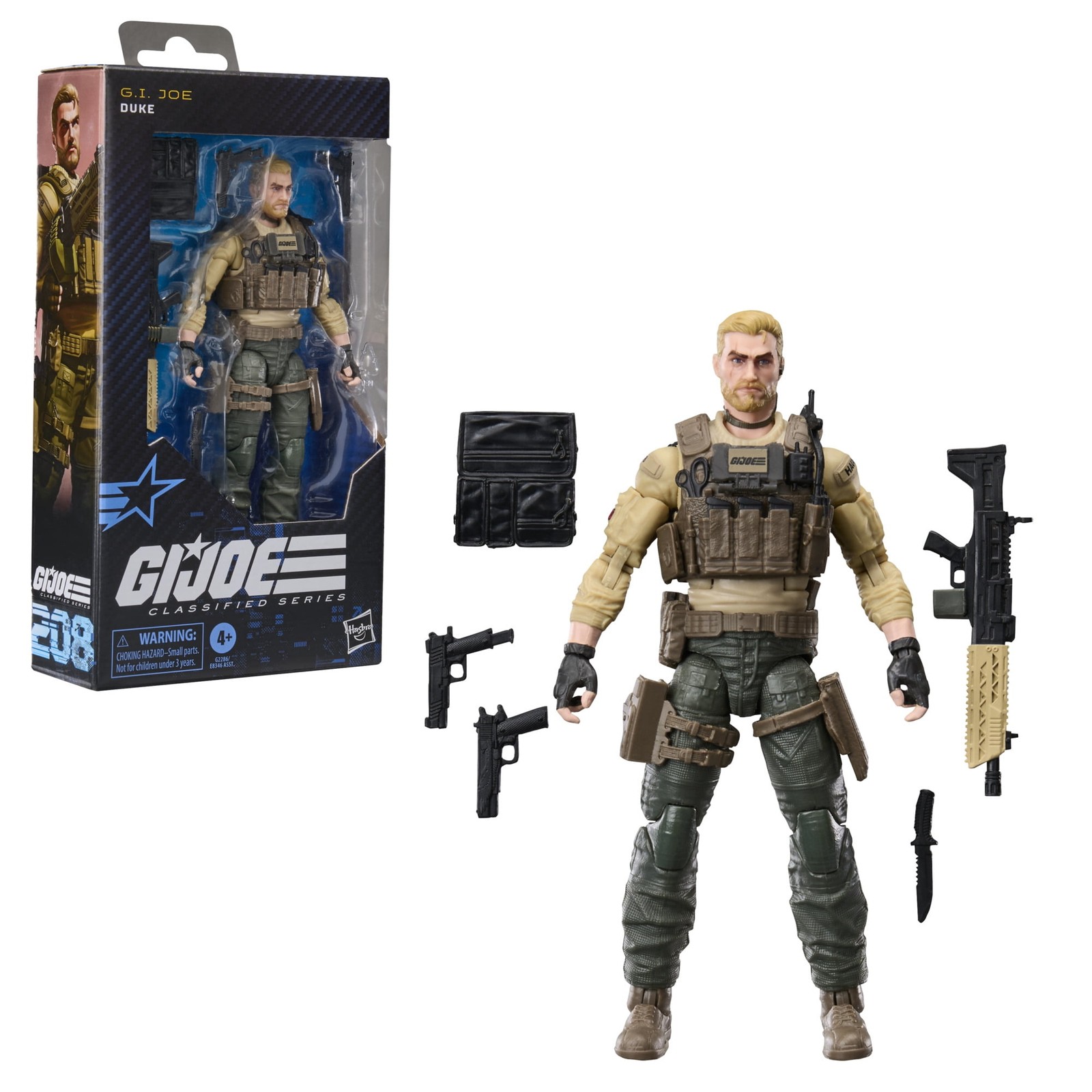 G.I. Joe Classified Series 208, Duke, 6 inch Action Figure