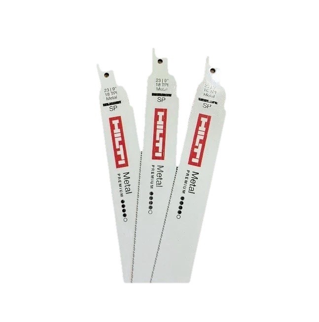 50 Pack Reciprocating Saw Blades 9” 14 TPI HILTI For All Standard Sawzalls