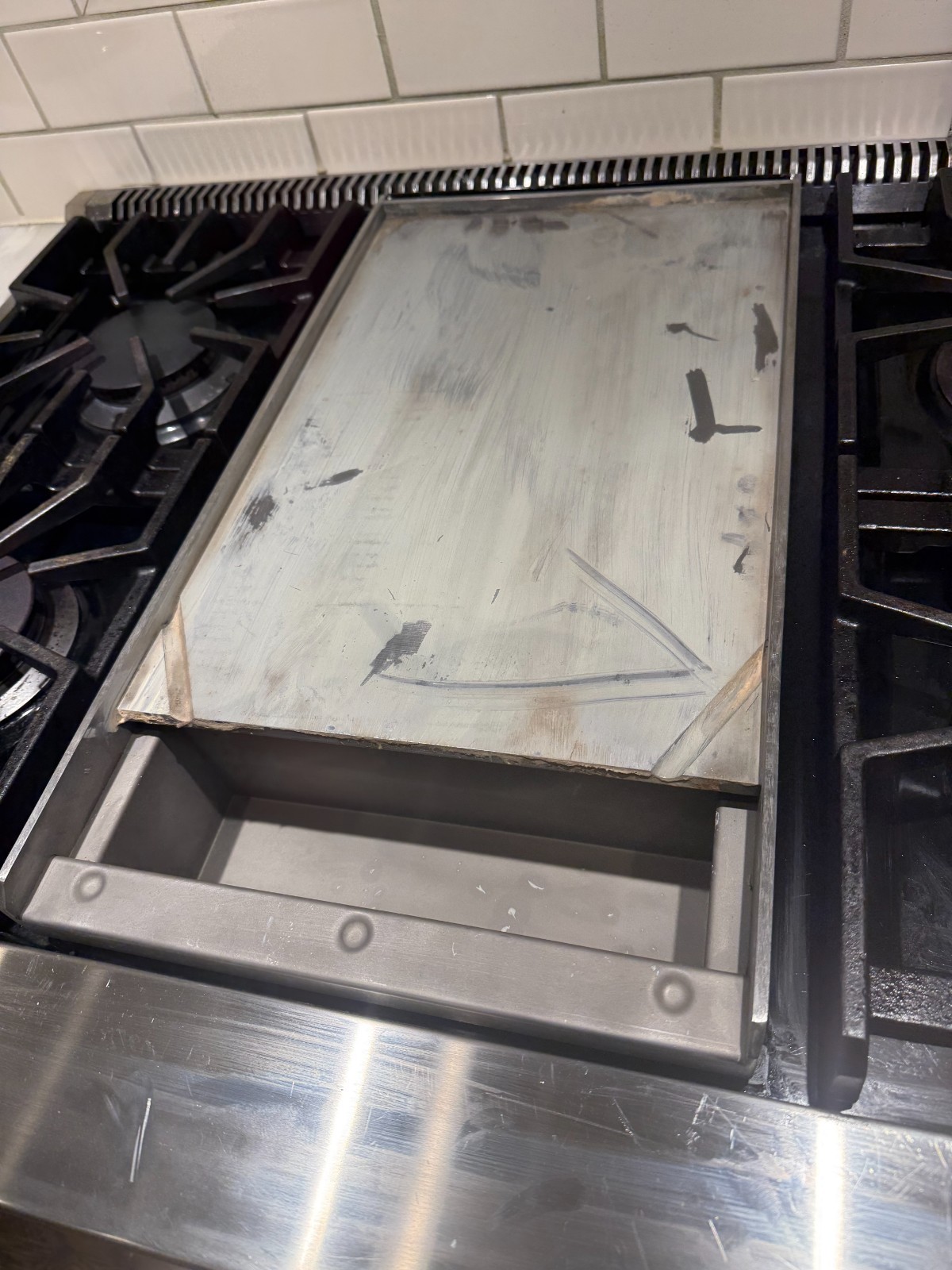 viking range griddle