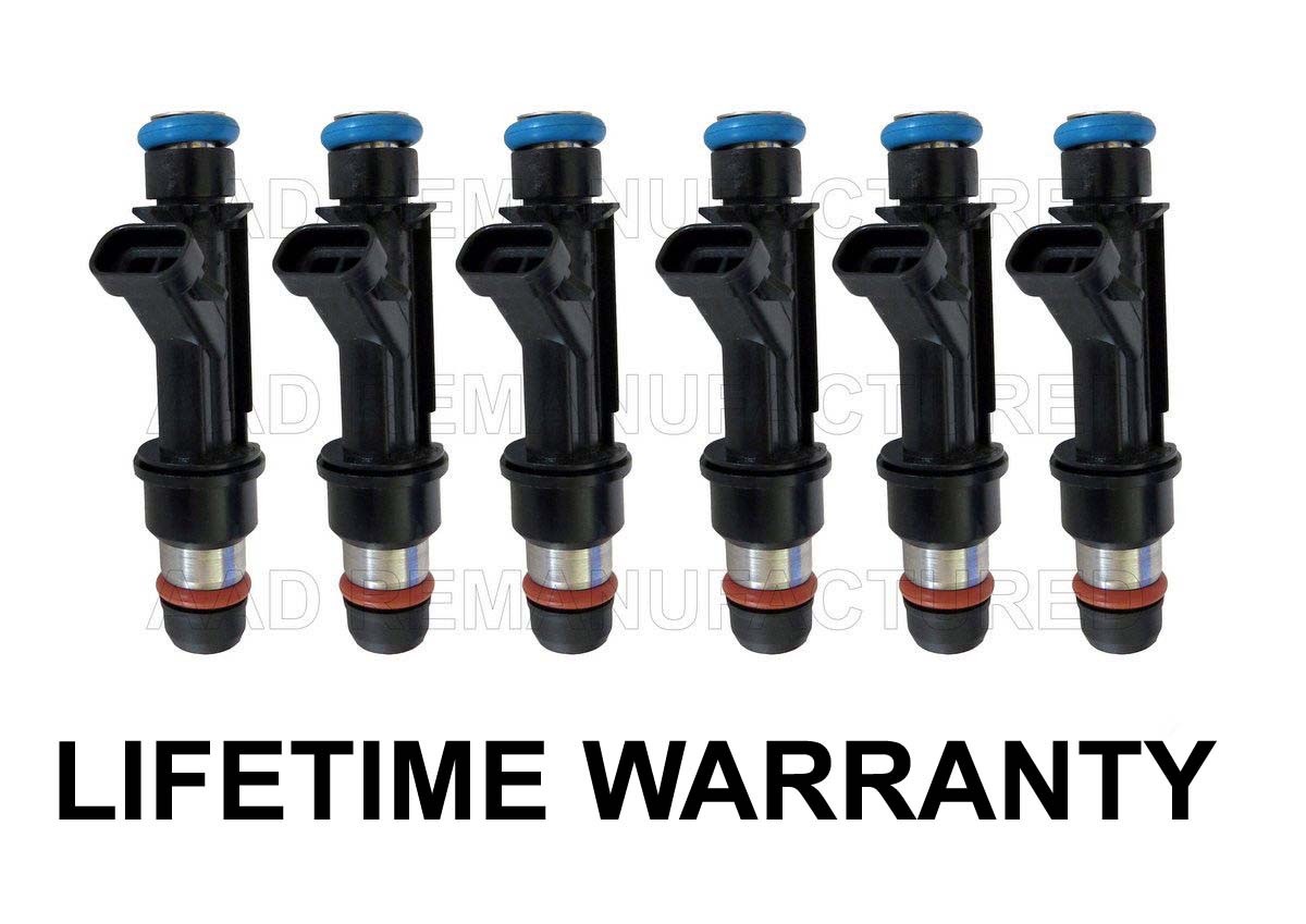 ✅Genuine Delphi 6x  Fuel injectors For GMC Chevy Buick Isuzu Oldsmobile 4.2L