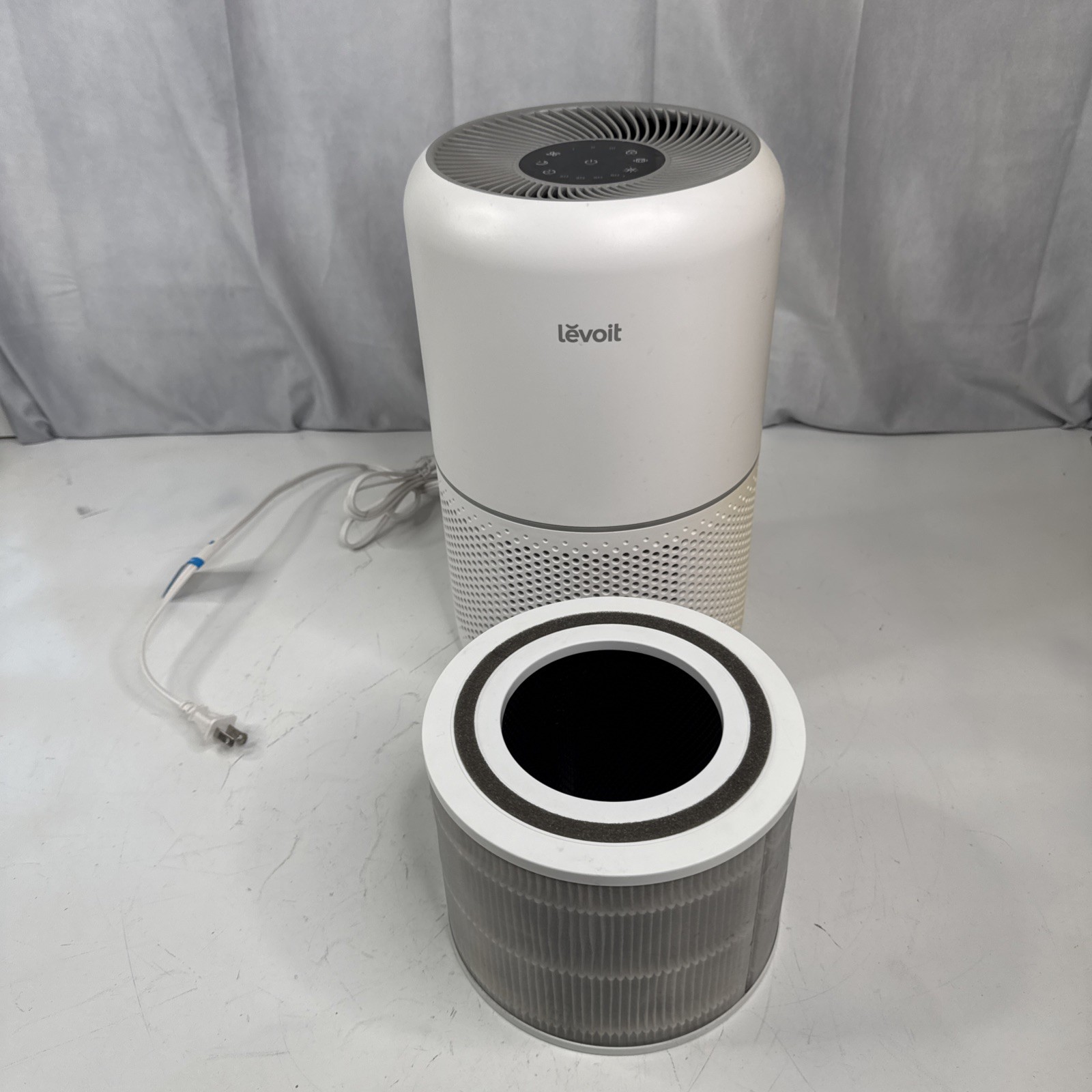 LEVOIT Upgraded Core 300 True HEPA Air Purifier - White - WORKS LEVOIT Upgraded Core 300 True HEPA Air Purifier - White - WORKS