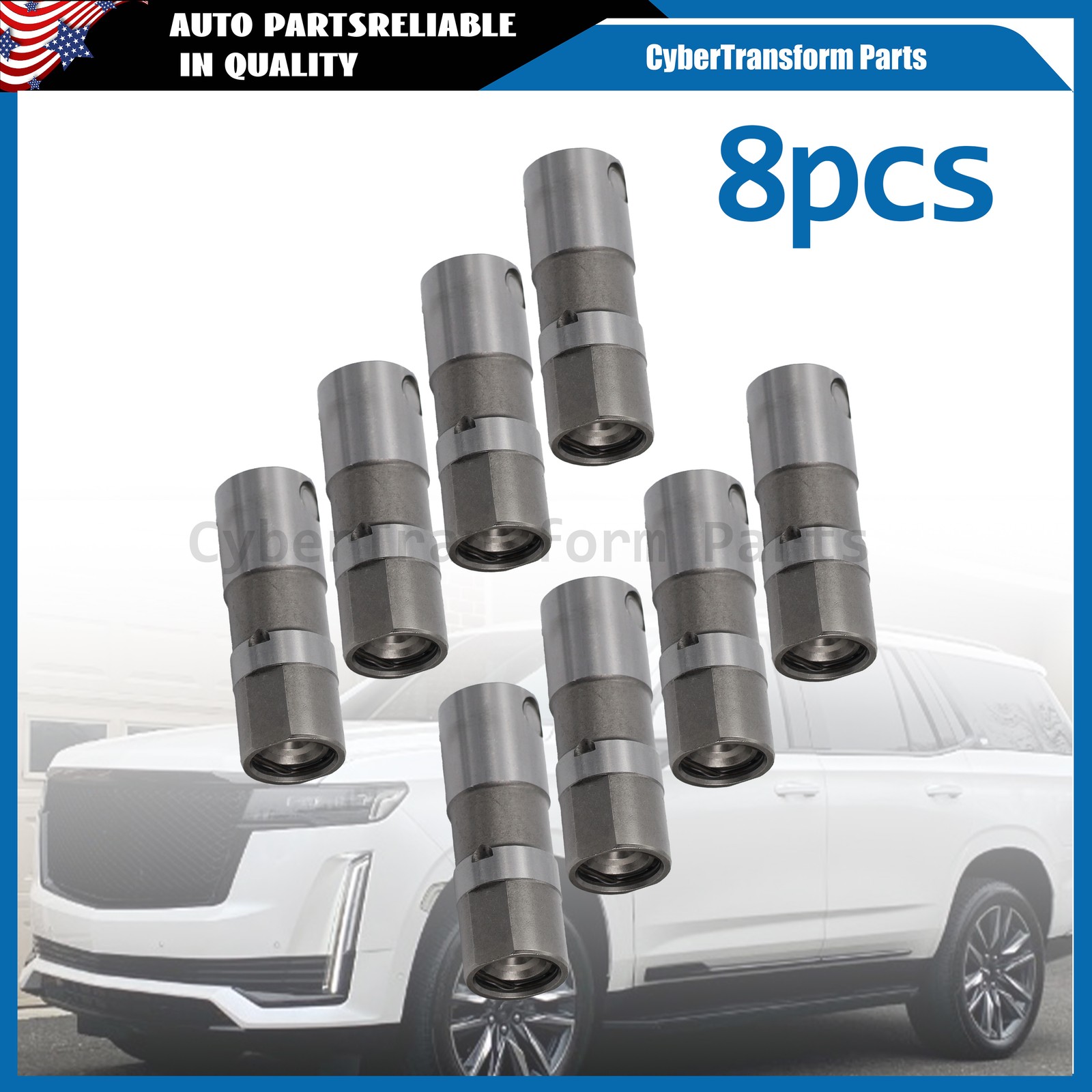 8PCS For 2000-2024 LS2 LS7 5.3L 6.0L 6.2L Lifter 12698945 HL128 US