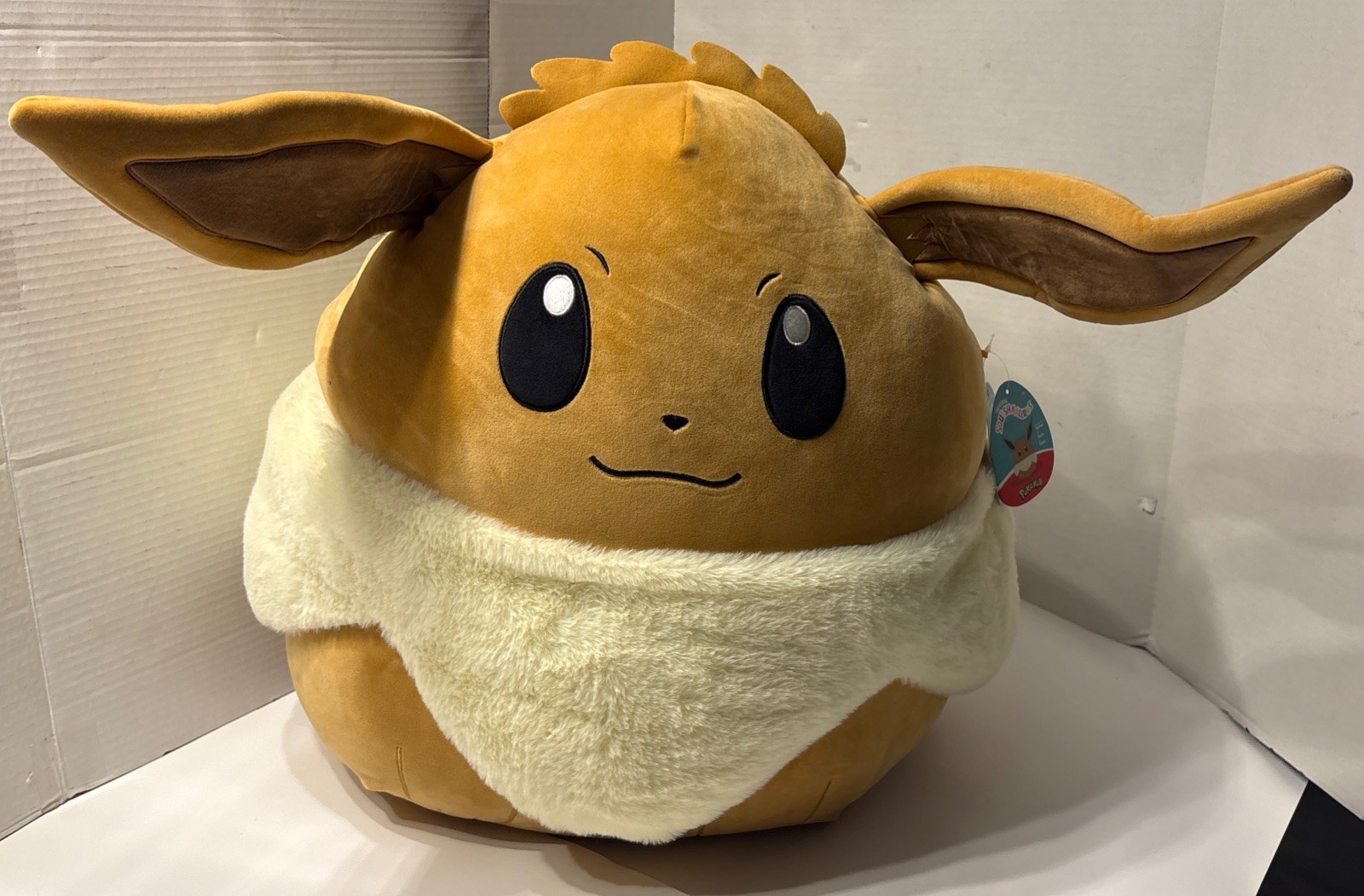 Pokemon Eevee Jumbo Plush - Squishmallows 20” NWT Pokemon Eevee Jumbo Plush - Squishmallows 20” NWT